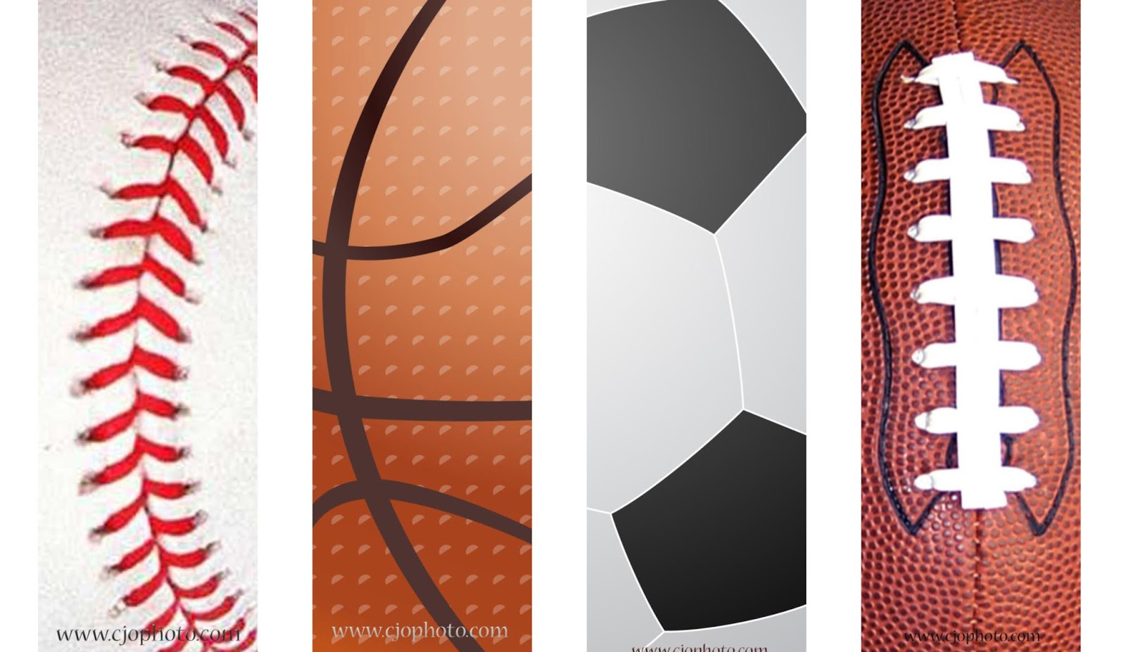 Cjo Photo: Printable Bookmarks: Sports - Free Printable Sports Bookmarks