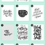 Coffee Free Printables: 180+ Ultimate Guide • Little Gold Pixel   Free Printable Fragrance Free Signs