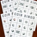 Coin Bingo Free Printable | Cub Scouts | Pinterest | Money Bingo   Free Printable Game Money