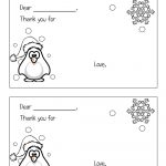 Color Your Own Printable Thank You Cards For Kids | Motherhood   Free Printable Thank You Cards Black And White