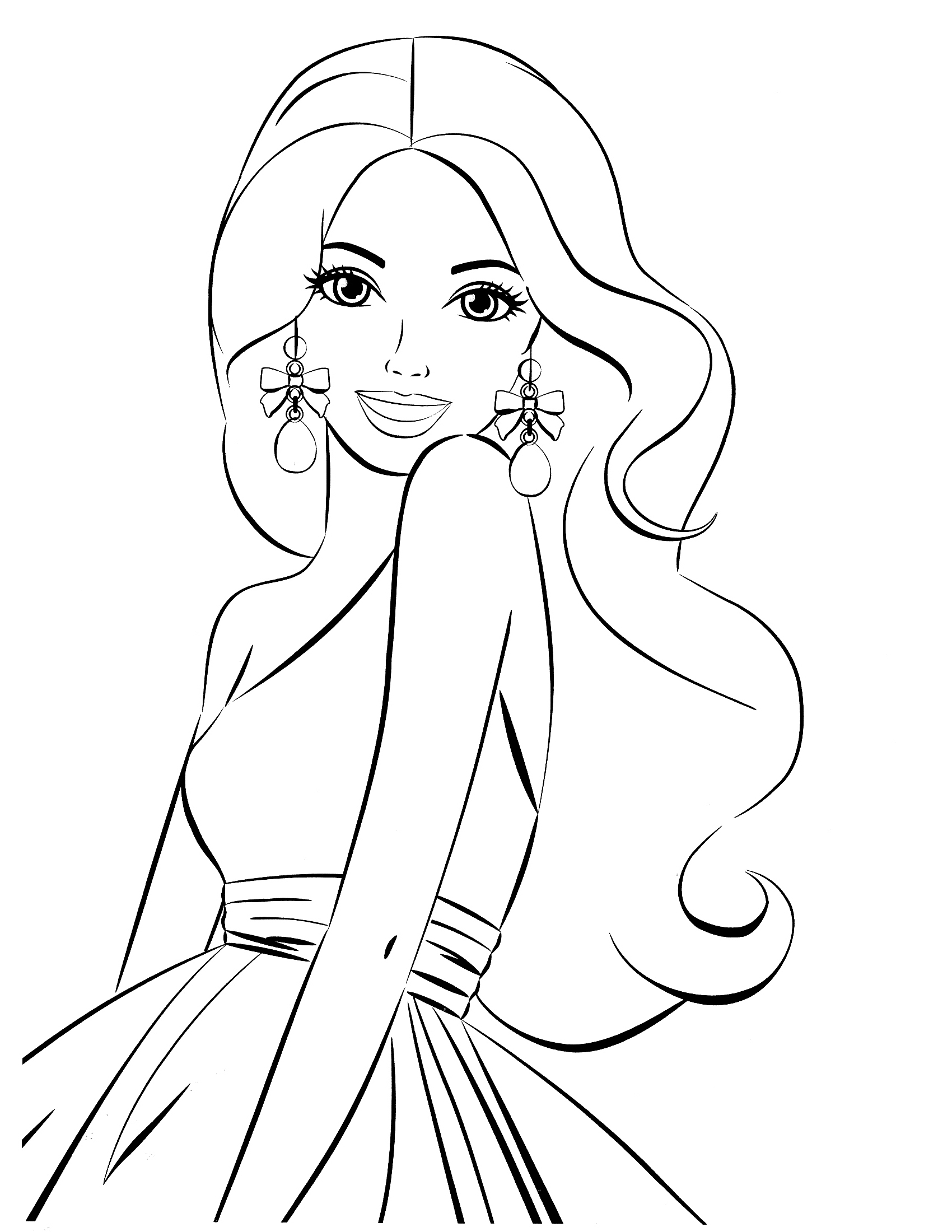 Free Printable Barbie Coloring Pages | Free Printable