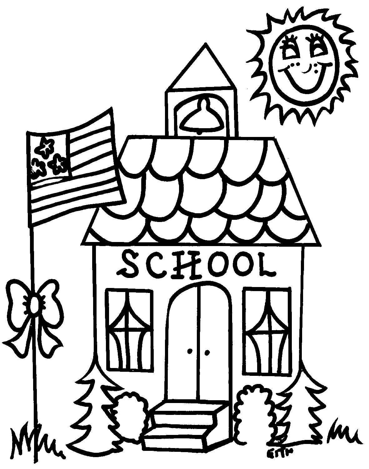 Coloring Pages : Back To Schooling Pages Free Printable Page - Back To School Free Printable Coloring Pages