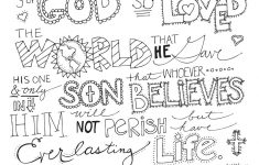 Free Printable Bible Coloring Pages With Verses
