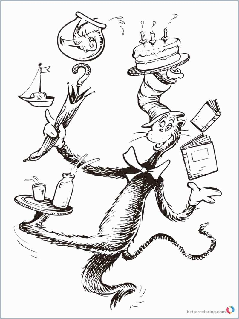 Coloring Pages ~ Coloring Pages Dr Seuss Book Prettier Cat In The - Free Printable Cat In The Hat Pictures