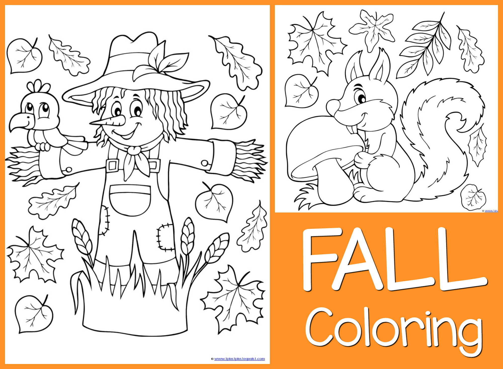 Coloring Pages : Coloring Pages Free Printable Fall Fabulous - Free Fall Printable Coloring Sheets