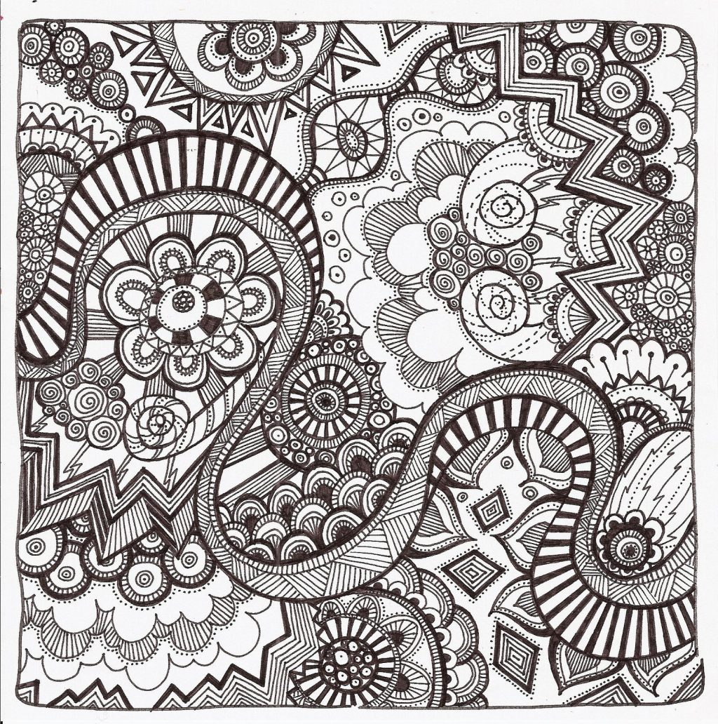 Coloring Pages ~ Coloring Pages Free Printable Zentangle For Adults - Free Printable Zen Coloring Pages