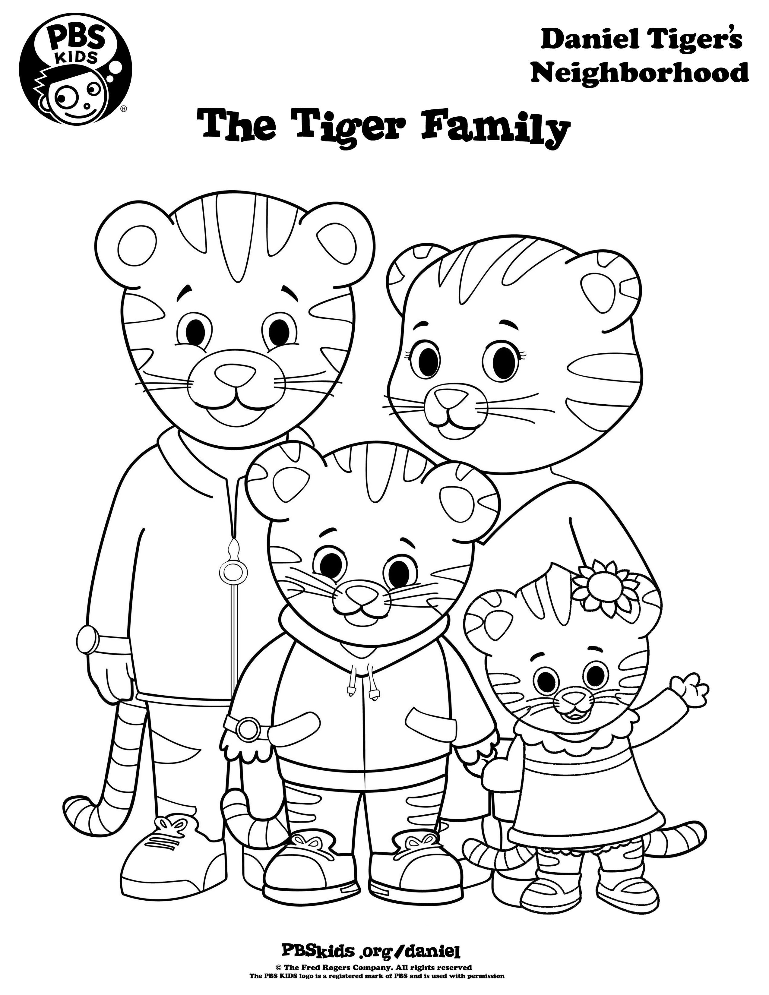 Coloring Pages ~ Daniel Tiger Coloring Pages Image Ideas Baby - Free Printable Daniel Tiger Coloring Pages