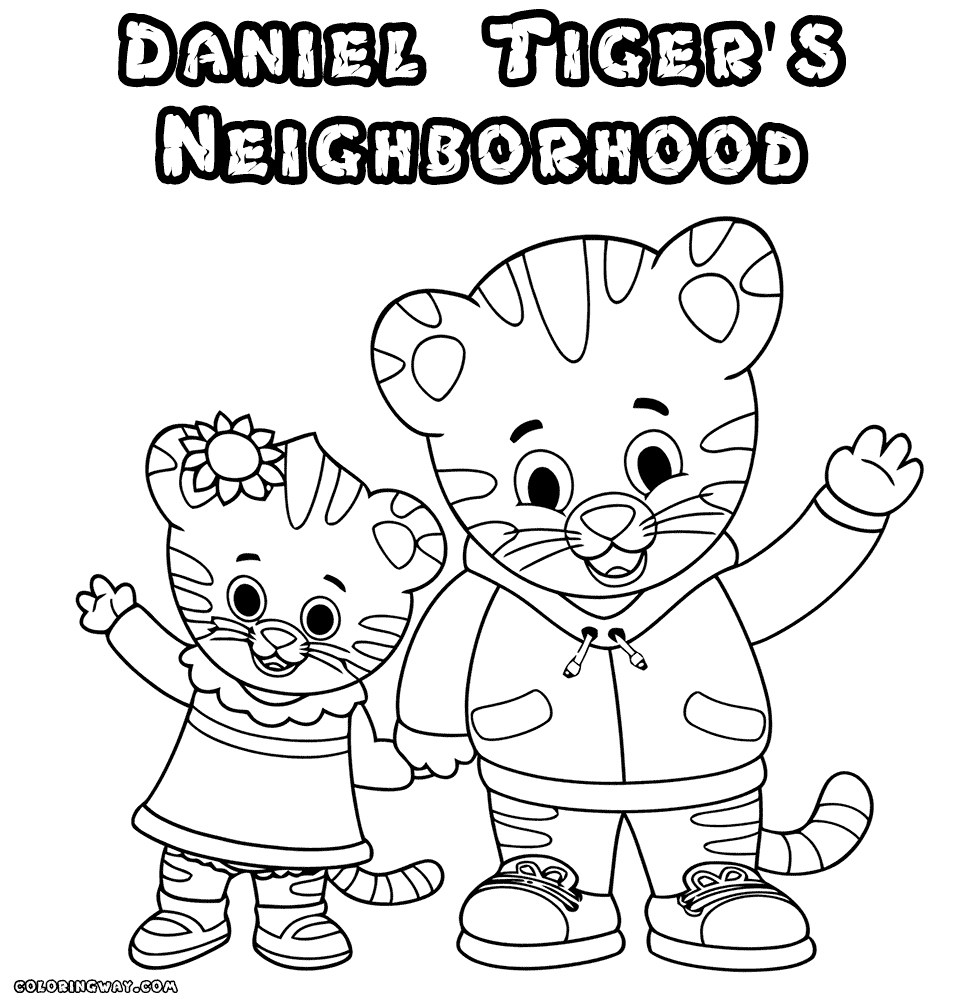 Coloring Pages ~ Daniel Tiger Coloring Pages Printable Freeniel - Free Printable Daniel Tiger Coloring Pages