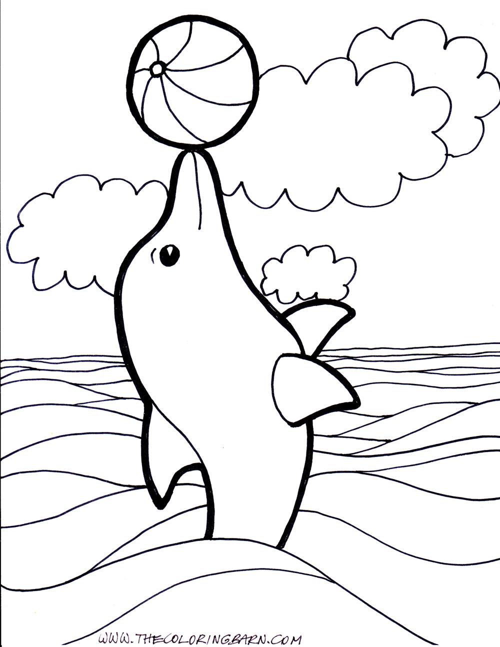 Coloring Pages Dolphins 177 | Free Printable Coloring Pages - Clip - Dolphin Coloring Sheets Free Printable
