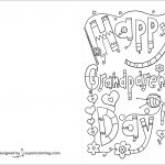 Coloring Pages ~ Fathers Day Colorings For Grandpa Grandfather Uncle – Grandparents Certificate Free Printable