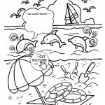 Coloring Pages ~ Free Beach Coloring Pages Incredible Picture   Free Printable Beach Coloring Pages
