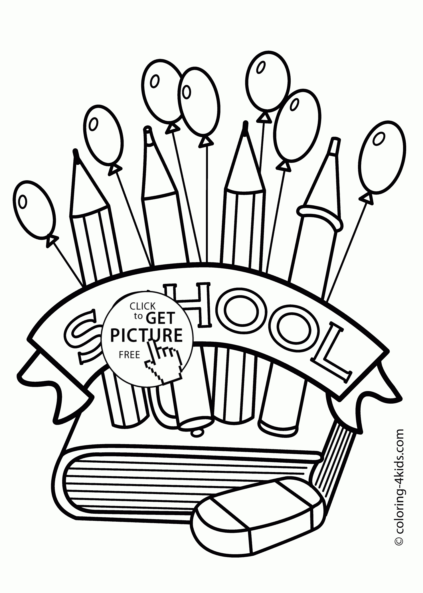 Coloring Pages : Free Coloring Pages For Kids School Printableschool - Free Printable Coloring Sheets For Back To School