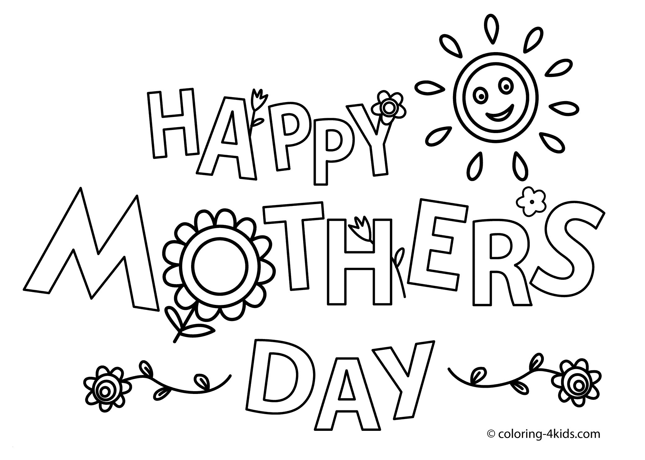 Coloring Pages ~ Free Printable Mothersay Card Cards Coloring For - Free Printable Mothers Day Coloring Cards