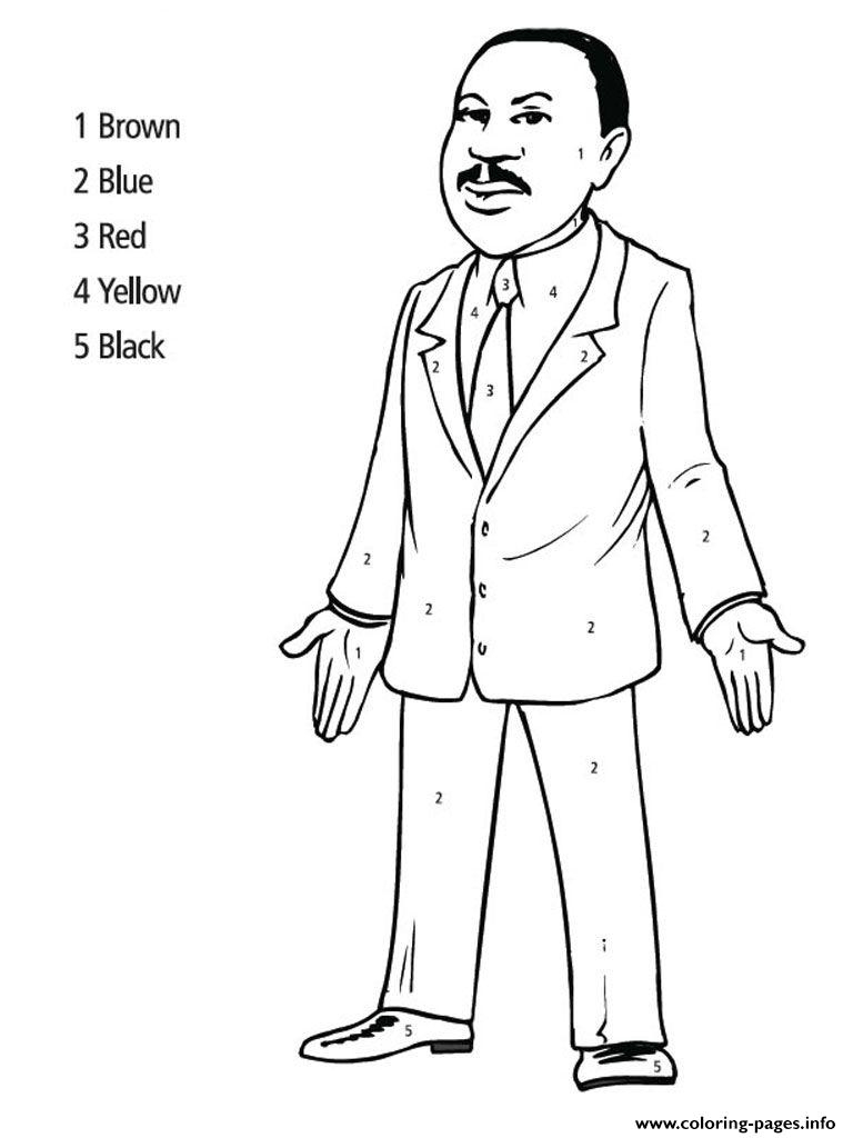 Coloring Pages ~ Martin Luther King Coloringges Printable Day Color - Martin Luther King Free Printable Coloring Pages