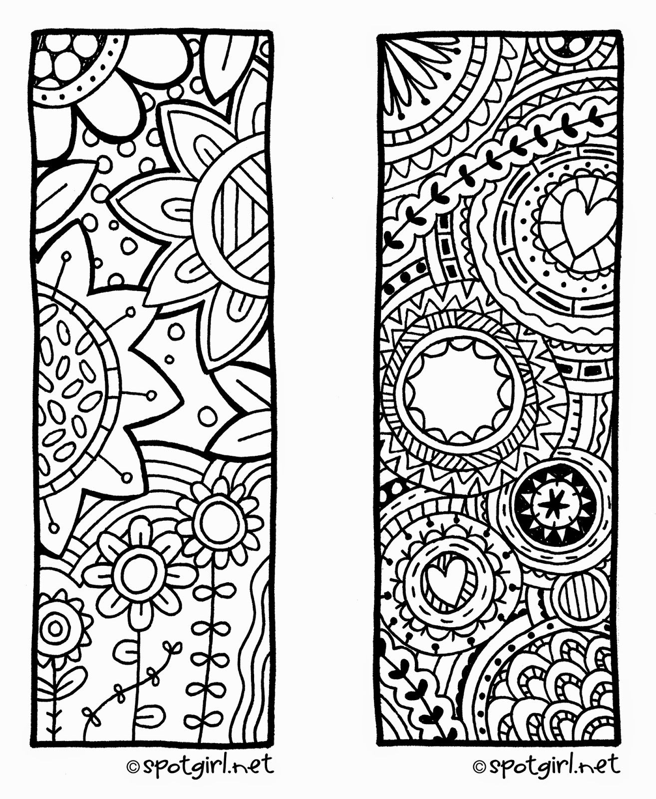 Coloring Pages: Marvelous Coloring Bookmarks For Kids Picture - Free Printable Bookmarks To Color