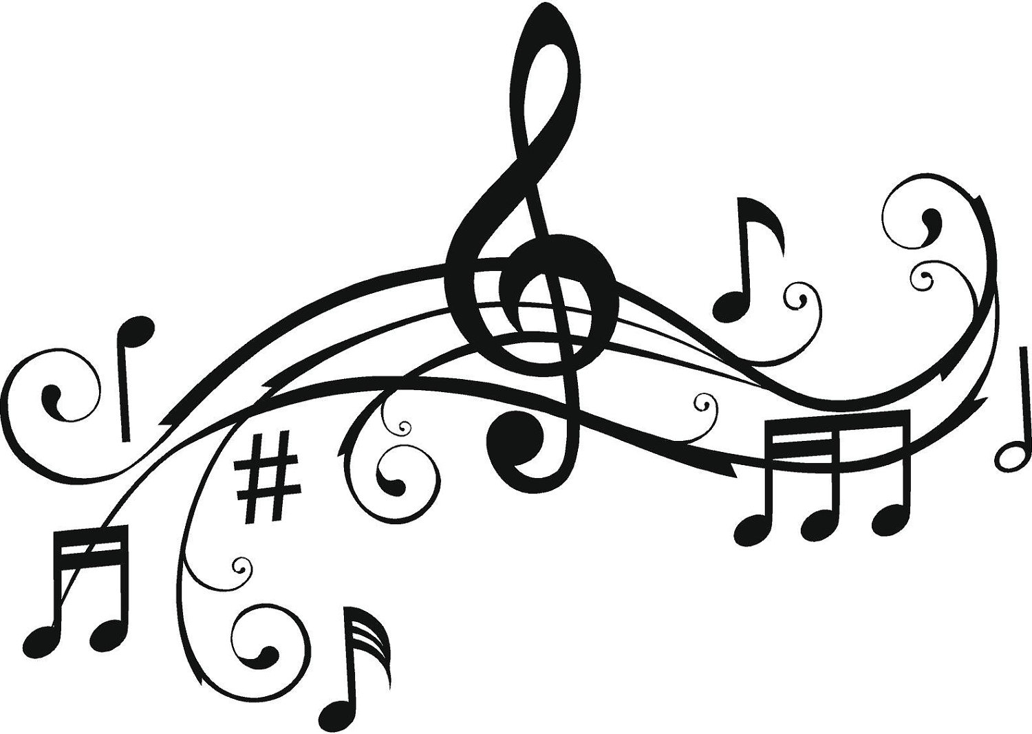 Coloring Pages ~ Music Notes Coloring Pages Exclusive Symbols - Free Printable Pictures Of Music Notes