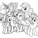 Coloring Pages : My Little Pony Coloring Pages To Print Book   Free Printable My Little Pony Coloring Pages