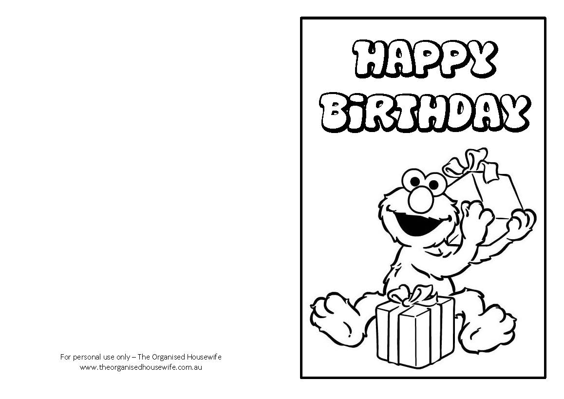 Coloring Pages : Printable Coloring Birthday Cards For Mom Grandpa - Free Printable Birthday Cards To Color