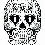 Coloring Pages : Printable Dia Los Muertosoloring Pages Day Of The   Free Printable Sugar Skull Day Of The Dead Mask