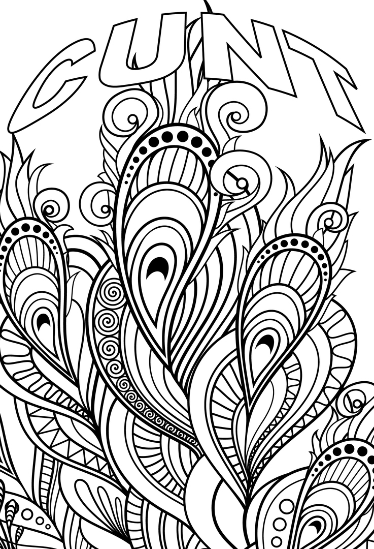 Coloring Pages ~ Swear Word Coloring Pages Best For Kids Fabulous - Free Printable Swear Word Coloring Pages