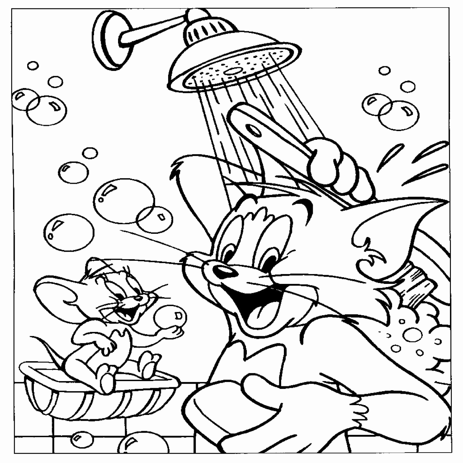 Coloring Pages : Tom And Jerry Coloring Pages For Kids Color Bing - Free Printable Tom And Jerry Coloring Pages