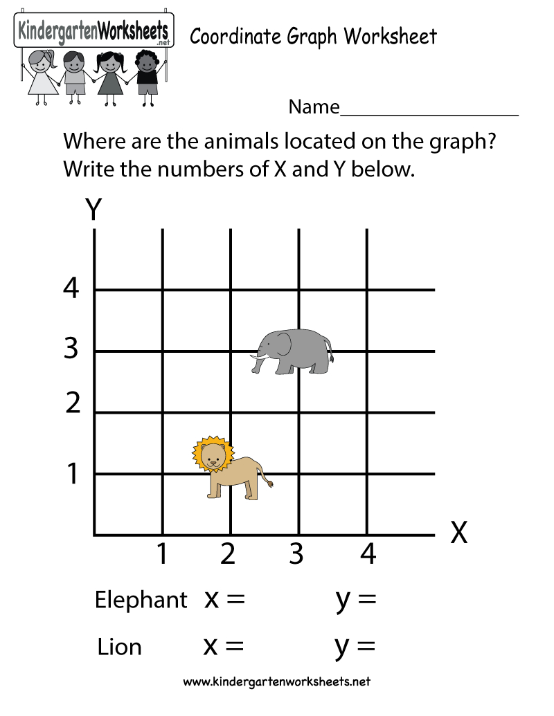 Coordinate Graph Worksheet - Free Kindergarten Math Worksheet For Kids - Free Printable Christmas Coordinate Graphing Worksheets