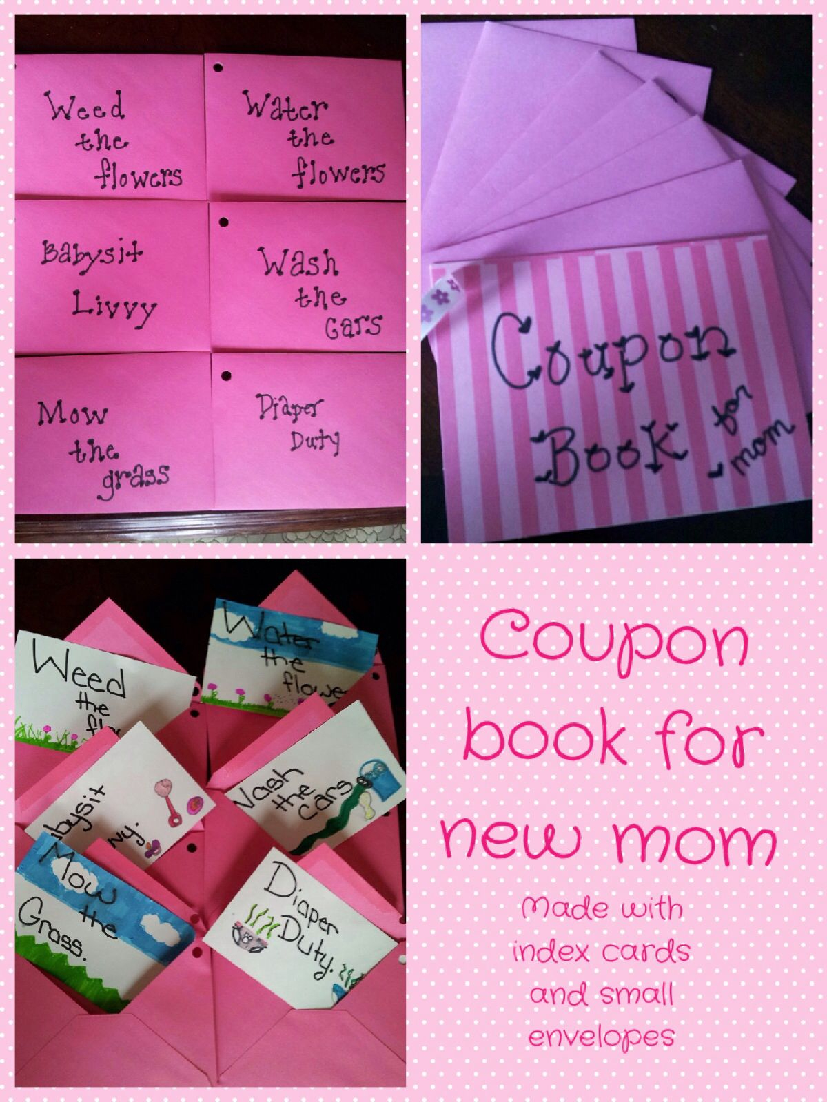 Coupon Book For New Mom | Baby Shower | Christmas Mom, New Moms - Free Printable Coupons For Pampers Pull Ups