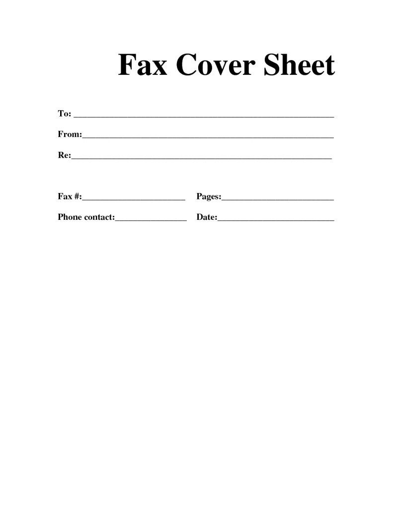 Cover Letter Template For Fax #cover #coverlettertemplate #letter - Free Printable Fax Cover Sheet Pdf