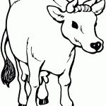 Cow 26 Coloring Page | Free Printable Coloring Pages   Coloring Pages Of Cows Free Printable