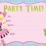 Cowgirl Birthday Invitations Free Printable Party Invitation From – Free Printable Party Invitations