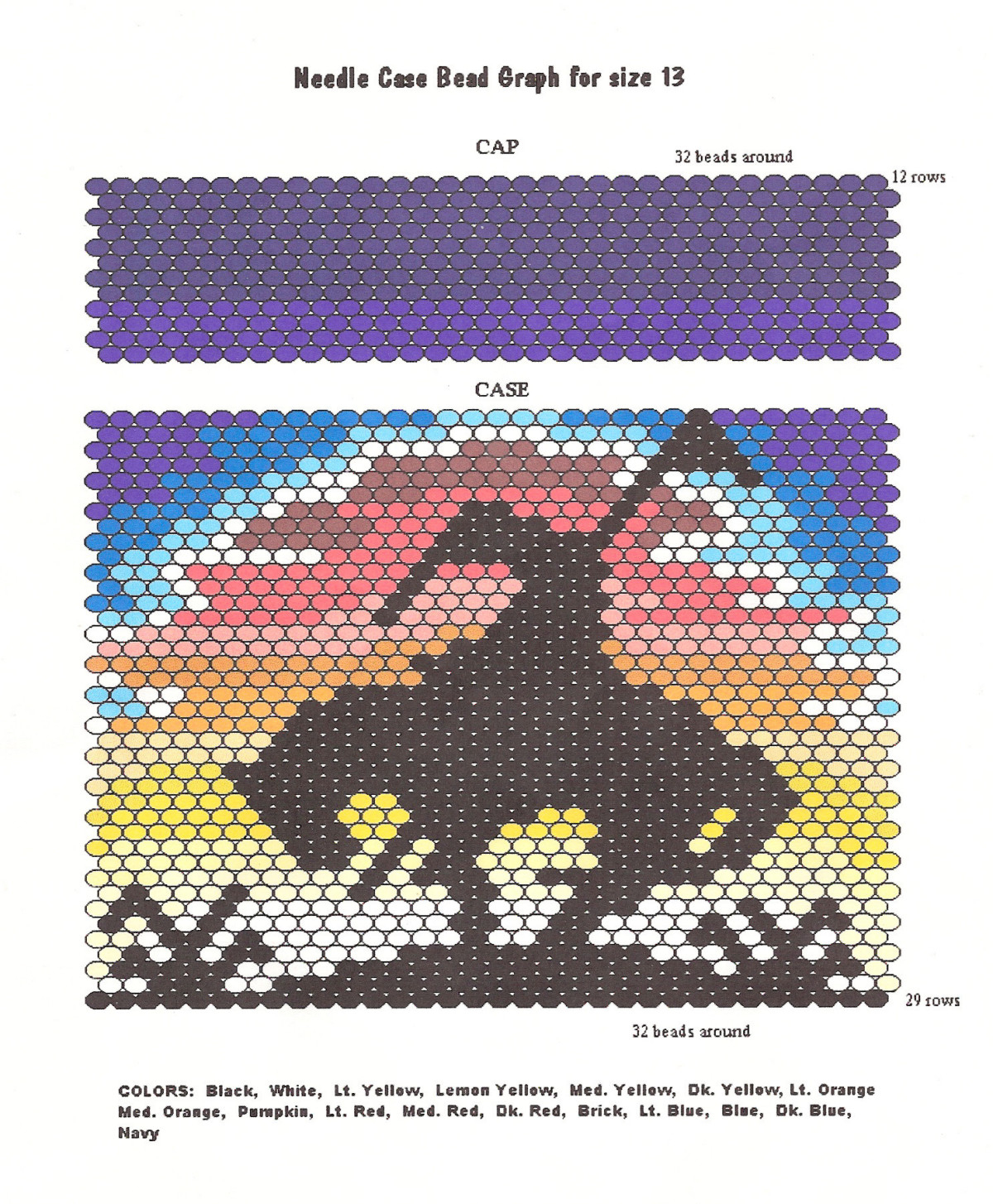 Craft Supplies, Free Beading Patterns. Earth Mother Crafts - Free Printable Beading Patterns