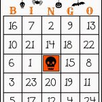 Crafty In Crosby: Free Printable Halloween Bingo Game   Free Printable Bingo Cards With Numbers