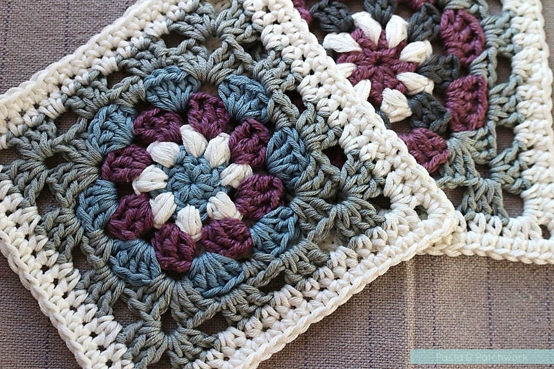 Crochet Lily Pad Granny Square [Free Crochet Pattern} - Free Printable Crochet Granny Square Patterns