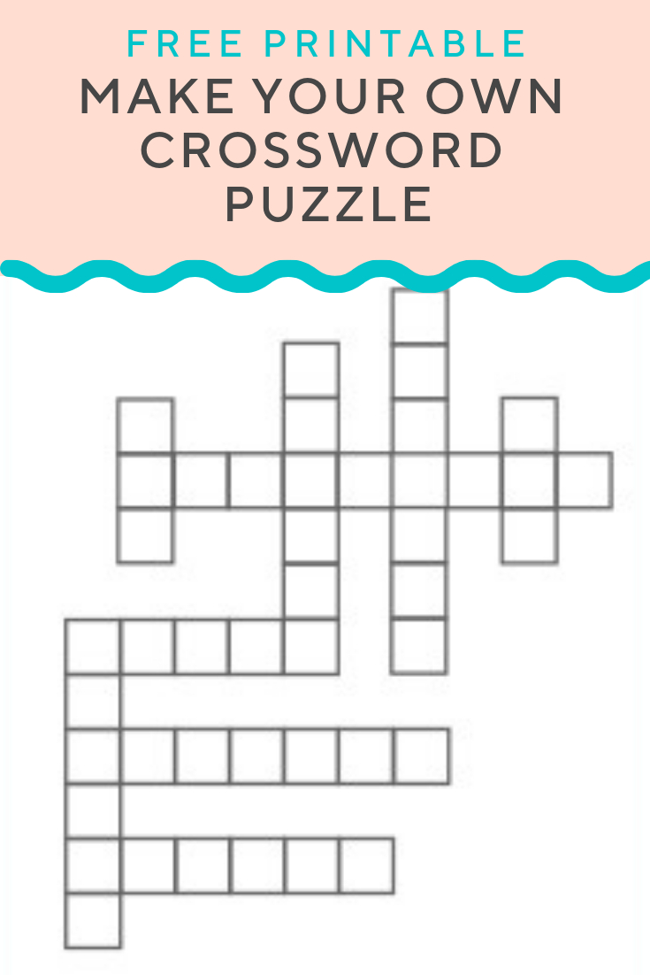 Crossword Puzzle Generator | Create And Print Fully Customizable - Make Your Own Crossword Puzzle Free Printable