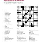 Crossword Puzzle Maker For Free Printable Crosswords Usa Today   Free Printable Crosswords Usa Today