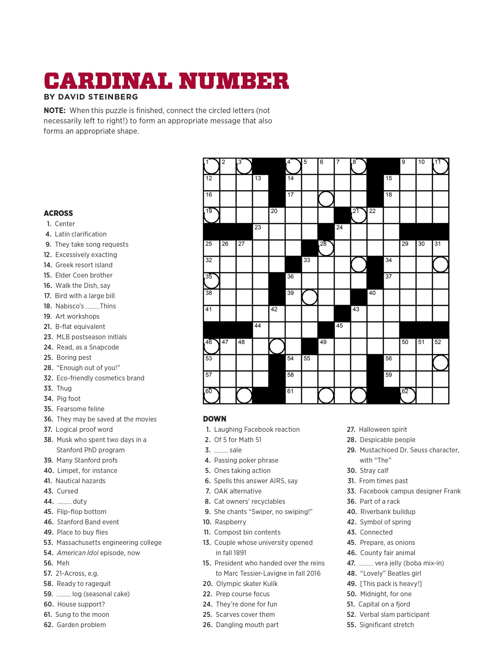 Crossword Puzzle Maker For Free Printable Crosswords Usa Today - Free Printable Crosswords Usa Today