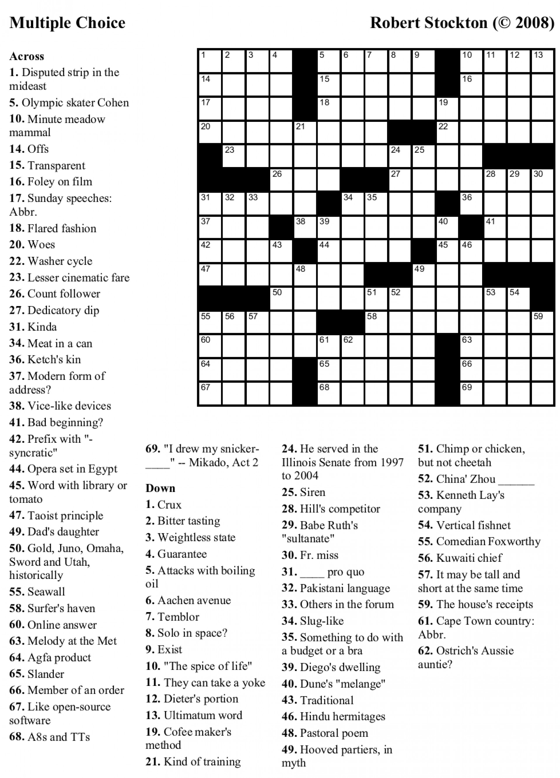 Crosswords Crossword Puzzle Printable For Middle ~ Themarketonholly - Free Printable Word Searches For Middle School Students