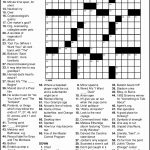 Crosswords To Print Amp Crossword Puzzles Free Line Printable Themed   Free Printable Large Print Crossword Puzzles