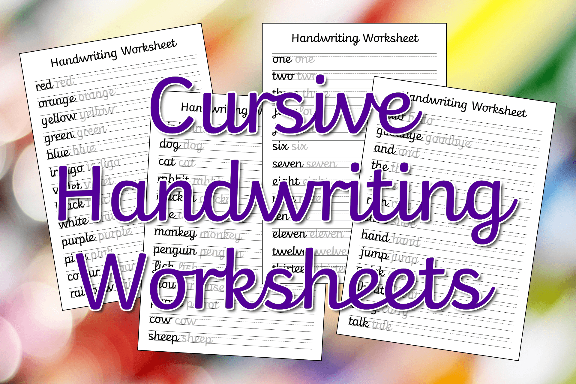 Cursive Handwriting Worksheets Free Printable Mama Geek 6242