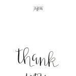 Custom, Specialty Sugar Cookies And Pastries :: Hot Hands Bakery   Free Printable Thank You Cards Black And White