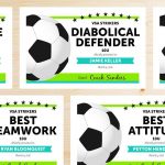 Cute Editable Soccer Award Certificates.hooray Workshop On Etsy   Free Soccer Award Certificates Printable