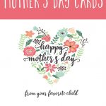 Dandy Examples Of Free Printable Mothers Day Cards No Download From   Free Printable Mothers Day Cards No Download