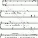 Daniel Powter "bad Day" Sheet Music (Easy Piano) In C Major Inside   Bad Day Piano Sheet Music Free Printable