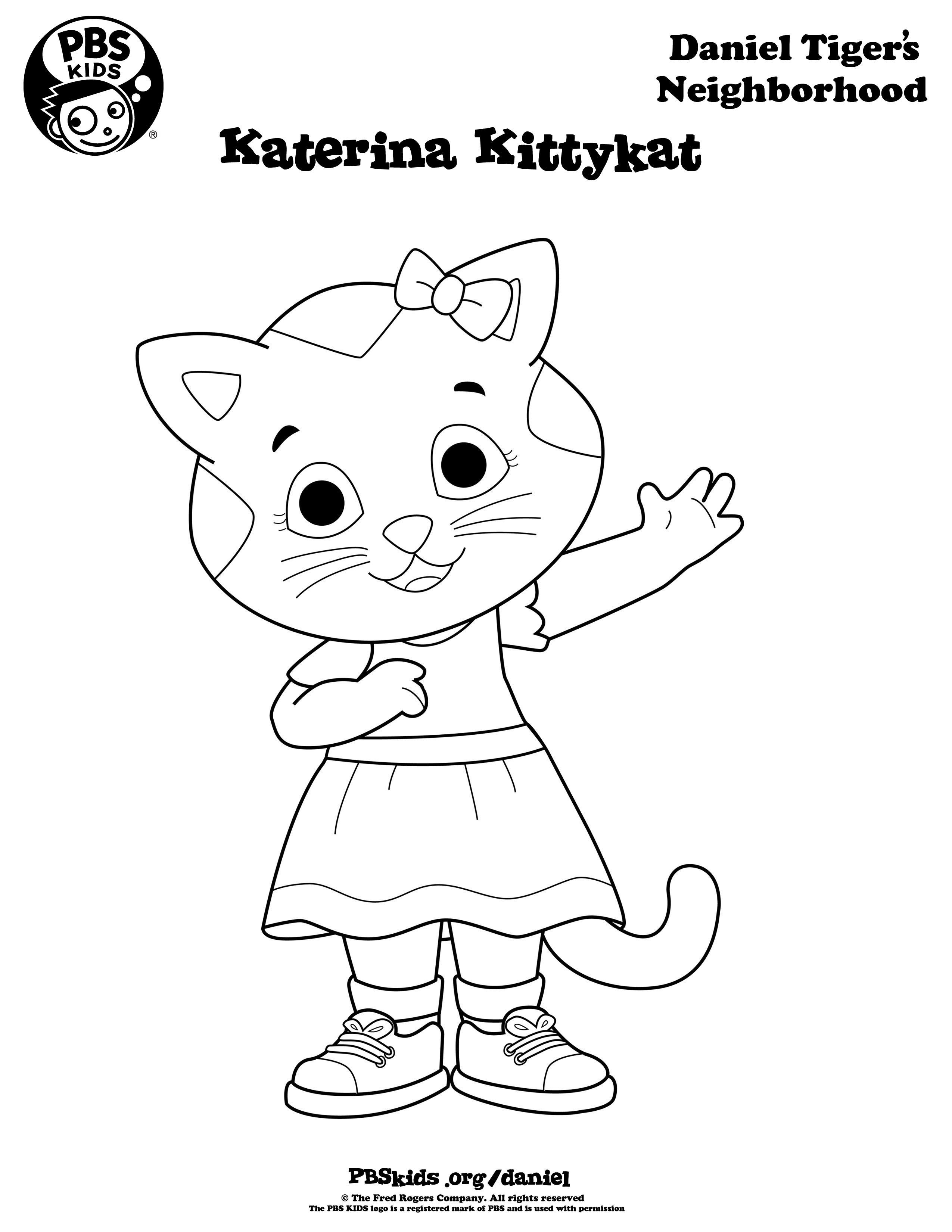 Daniel Tiger Coloring Pages . Daniel Tiger Birthday Party . Pbs - Free Printable Daniel Tiger Coloring Pages