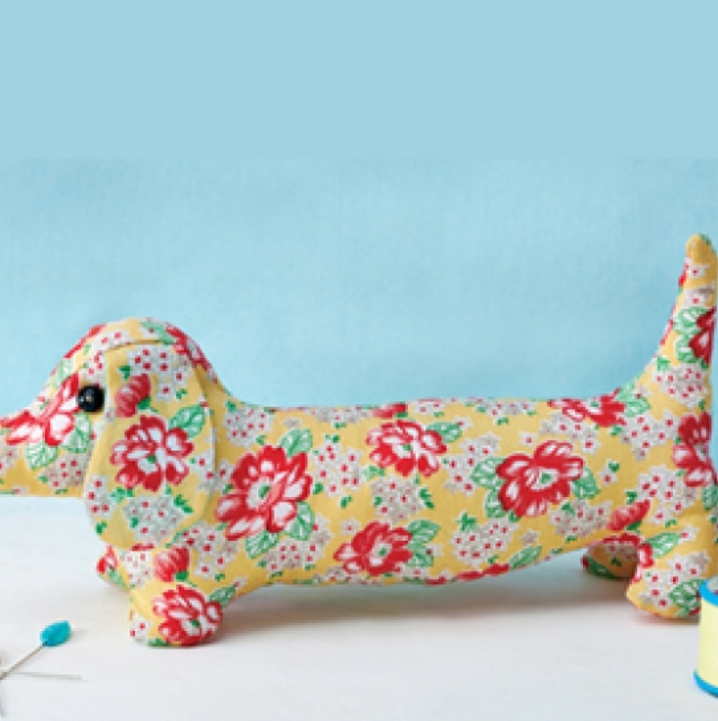 Dave Dachshund - Free Sewing Patterns - Sew Magazine In Free - Free Printable Dachshund Sewing Pattern