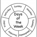 Days Of The Week | Days Of The Week! | Preschool Worksheets   Free Printable Months Of The Year Chart
