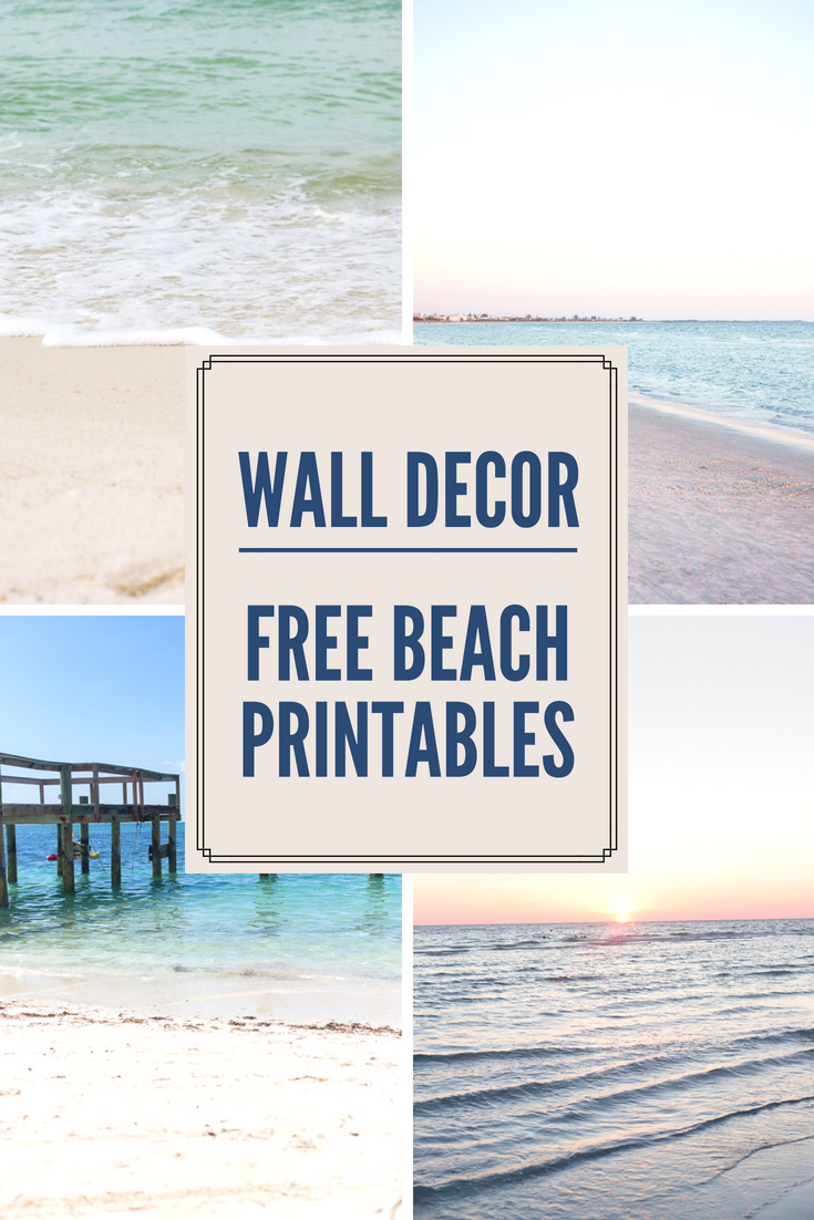 Decorating With Beach Photos - Free Printable Beach Wall Art - Free Printable Beach Pictures