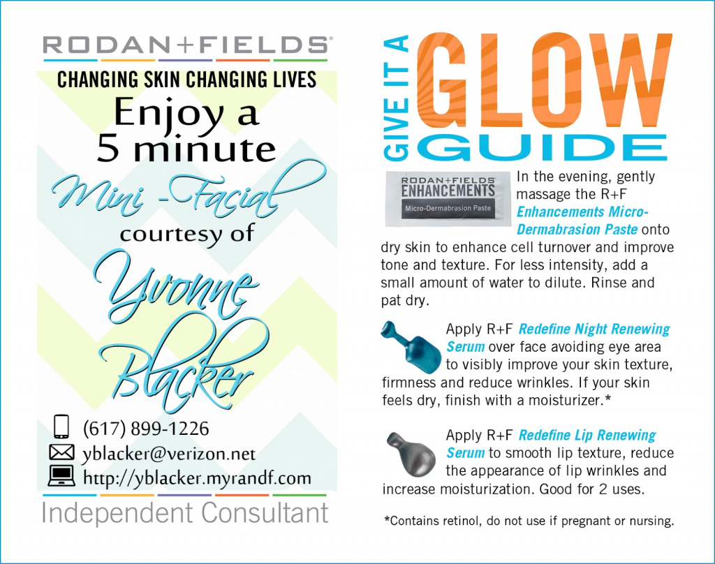 Design Vignettes: A Beautiful Before + After Giveaway! Intended For - Rodan And Fields Mini Facial Instructions Printable Free