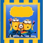 Despicable Me 2 Free Printable Kit. | Oh My Fiesta! In English   Free Printable Minion Food Labels
