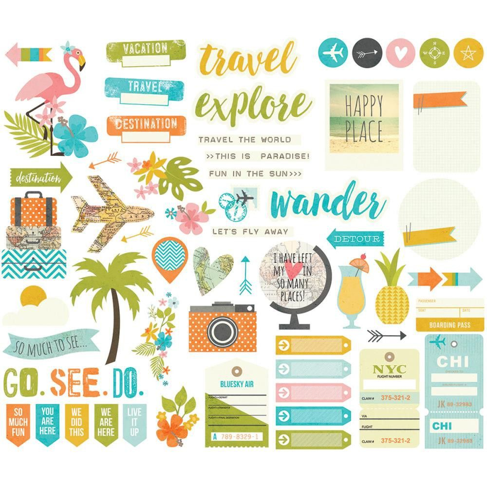 Die Cuts - Bits &amp;amp; Pieces - You Are Here! | A Imprimer | Pinterest - Scrapbooking Die Cuts Free Printable
